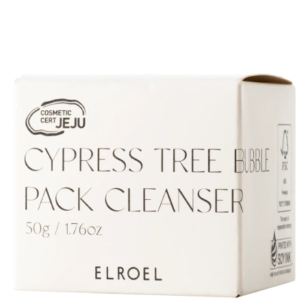 ELROEL - Cypress Tree Bubble Pack Cleanser - Tisztító Hatású Buborékos Arcmaszk - 50g
