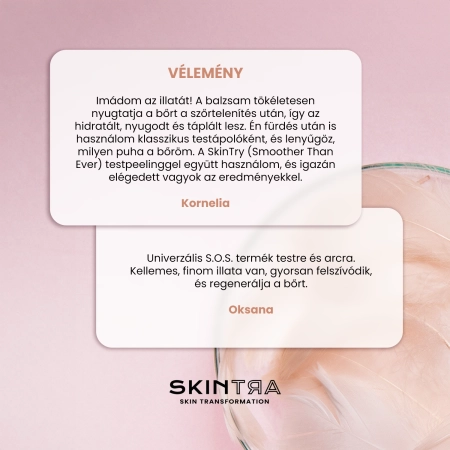 SkinTra - Rescue Bliss - Arc- és Testbalzsam Szőrtelenítés és Kozmetikai Kezelések Után - 200ml 