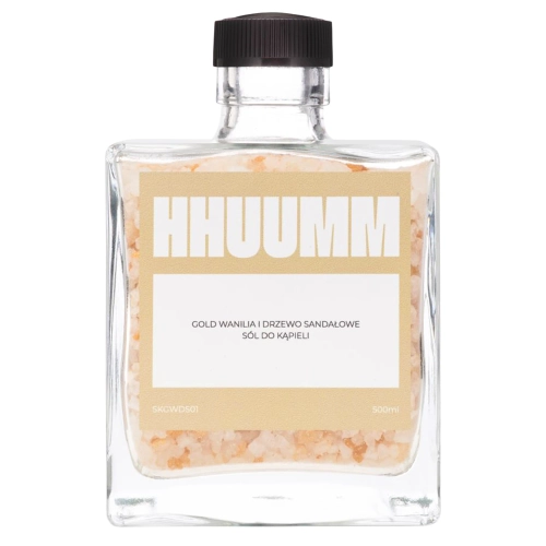 HHUUMM - Fürdősó - Gold Vanília és Szantálfa - 500ml