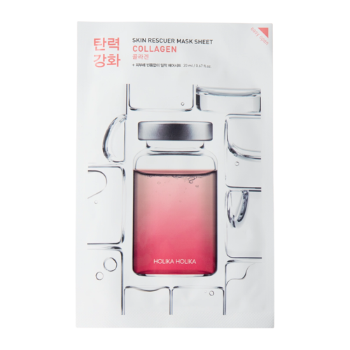 Holika Holika - Skin Rescuer Mask Sheet - Collagen - Lifting Maszk Kollagénnel - 20ml