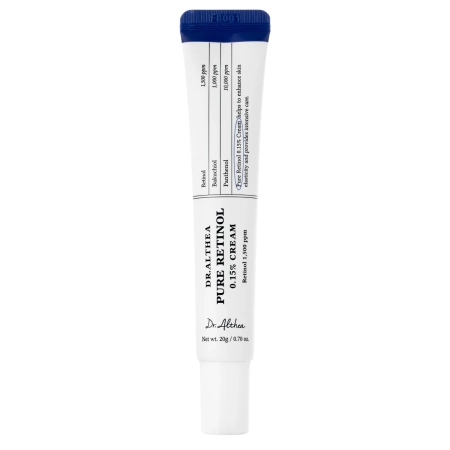 Dr. Althea - Pure Retinol 0,15% Cream - Öregedésgátló Arckrém Retinollal - 20g