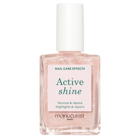 Manucurist - Active - Active Shine - 2 az 1-ben Ápoló Körömlakk - 15ml