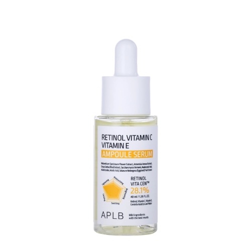APLB - Retinol Vitamin C Vitamin E Ampoule Serum - Szérum Retinollal, C- és E-vitaminnal - 40ml