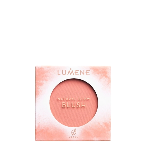 Lumene - Natural Glow Blush - Pirosító - 1 Coral Glow - 4g