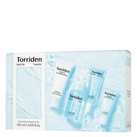 Torriden - Dive-In Trial Kit - Hidratáló Arcápoló Készlet - 50ml+30ml+20ml+20ml