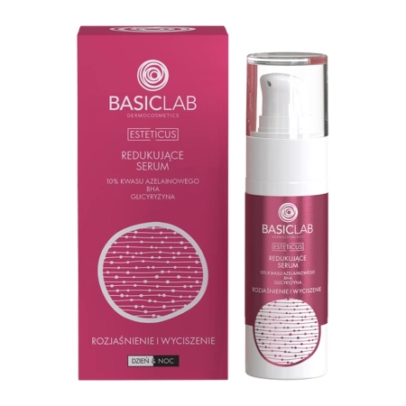 BasicLab - Esteticus - Redukáló Szérum 10% Azelainsavval, BHA-val és Glycyrrhizinnel - 30ml 