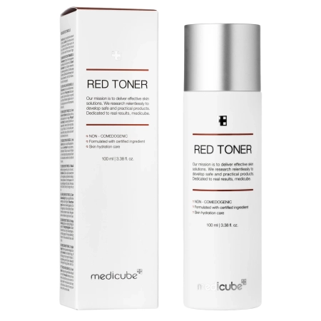 Medicube - Red Toner 2.0 - Tonik Pattanásos és Problémás Bőrre - 100ml
