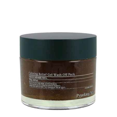 Pyunkang Yul - Calming Relief Gel Wash Off Pack - Bőrnyugtató Géles Arcmaszk - 100g