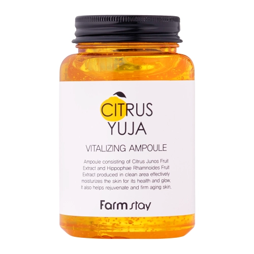 Farmstay - Citrus Yuja Vitalizing Ampoule - Vitalizáló Ampulla Yuja Citrussal - 250ml