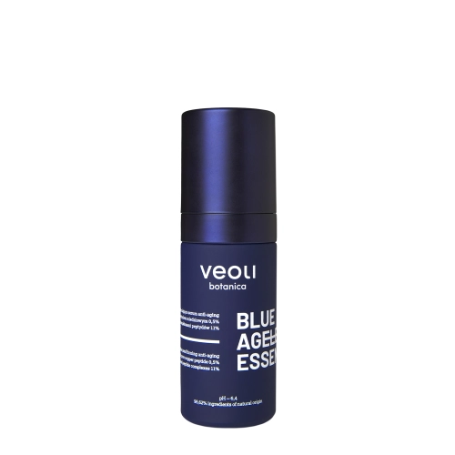 Veoli Botanica - Blue Ageless Essence - Töltő és Feszesítő Öregedésgátló Szérum - 30ml