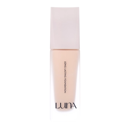 LUNA - Long Lasting Foundation - Hosszantartó Arcalapozó - 21 Vanilla - 30ml
