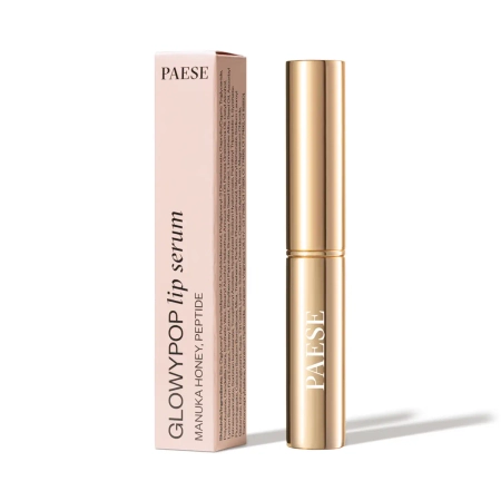 Paese - GlowyPop Lip Serum – Ajakápoló Szérum Fényes Rúzs Formájában - 504 Caramel Candy - 2,2g