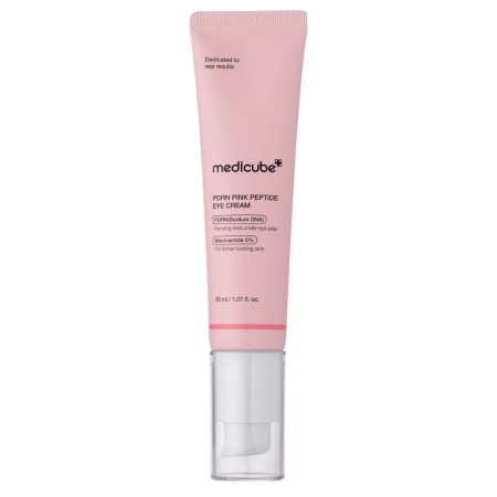 Medicube - PDRN Pink Peptide Eye Cream - Szemkörnyékápoló Krém Peptiddel és PDRN-nel - 30ml