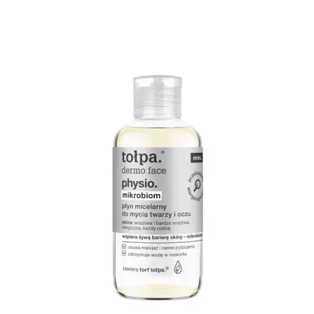 Tołpa - Dermo Face Physio Mikrobiom - Micellás Víz Arcra és Szemre - Mini - 100ml