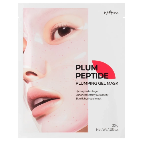 Isntree - Plum Peptide Plumping Gel Mask - Feszesítő és Simító Zselés Maszk - 30g