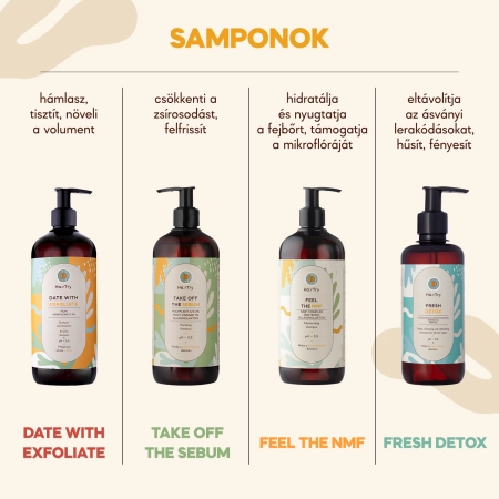 HairTry - Date With Exfoliate - Enzimes Sampon - 250ml 