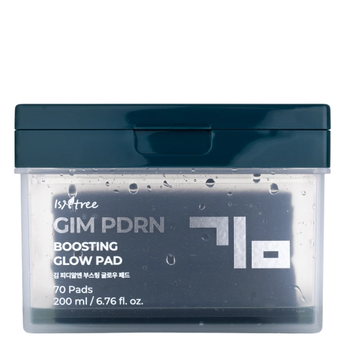 Isntree - GIM PDRN Boosting Glow Pad - Ragyogtató és Tonizáló Arckorongok - 70db/200ml