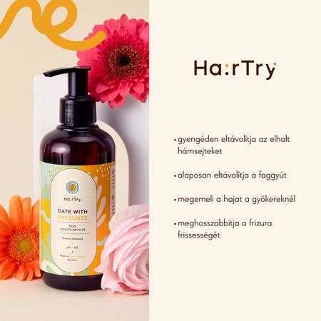 HairTry - Date With Exfoliate - Enzimes Sampon - 500ml 