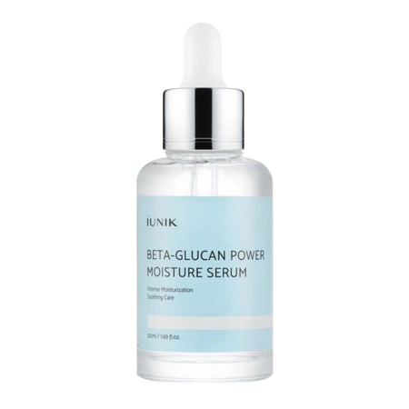  iUNIK - Beta-Glucan Power Moisture Serum - Hidratáló és Bőrnyugtató Arcszérum - 50ml