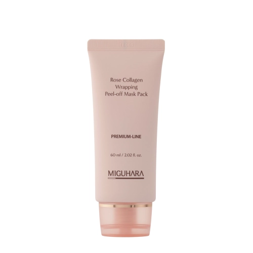 Miguhara - Rose Collagen Wrapping Peel-off Mask Pack - Feszesítő Arcmaszk - 60ml