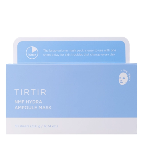 TIRTIR - NMF Hydra Ampoule Mask - Hidratáló Fátyolmaszk Készlet - 30db/350g