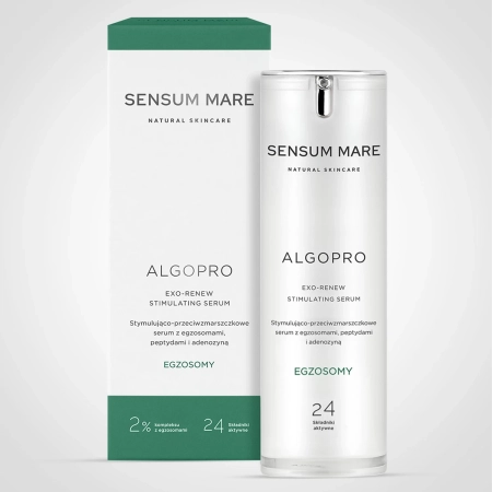 Sensum Mare - Serkentő és Ránctalanító Szérum Egzoszómákkal, Peptidekkel és Adenozinnal - 30ml