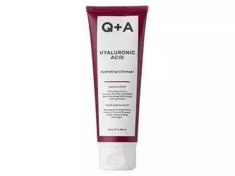 Q+A - Hyaluronic Acid - Hydrating Cleanser - Hidratáló és Nyugtató Arctisztító Gél Hialuronsavval - 125ml