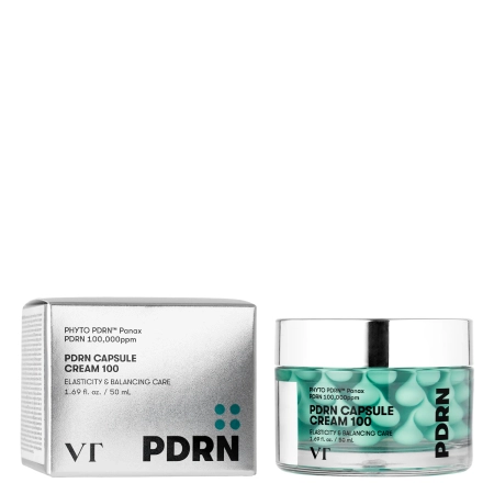 VT Cosmetics - PDRN Capsule Cream 100 - Regeneráló Arckrém PDRN-nel - 50ml