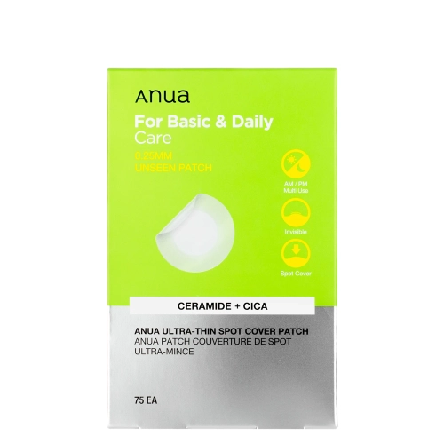 Anua - Ultra Thin Spot Cover Patch - Ultra Vékony Akne Elleni Tapaszok - 75db
