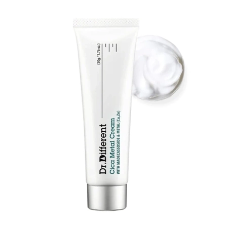 Dr.Different - CICA Metal Cream - Bőrnyugtató Arckrém - 50g