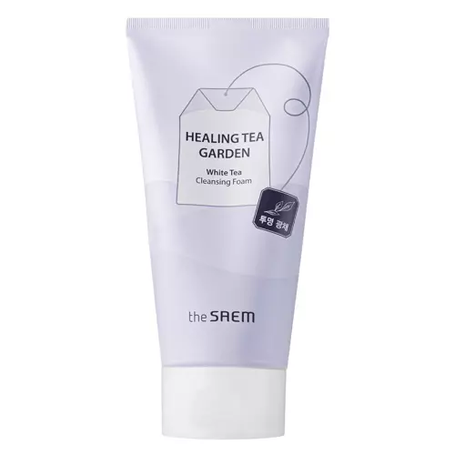 The Saem - Healing Tea Garden White Tea Cleansing Foam - Arctisztító hab - 150ml