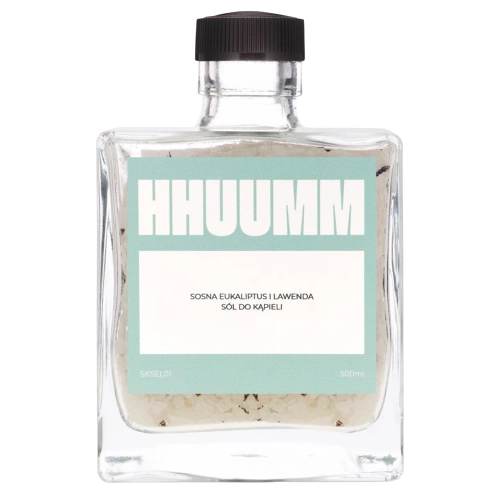 HHUUMM - Fürdősó - Fenyő, Eukaliptusz és Levendula - 500ml