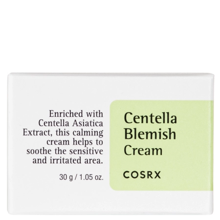 Cosrx - Centella Blemish Cream - Nyugtató krém problémás bőrre - 30ml
