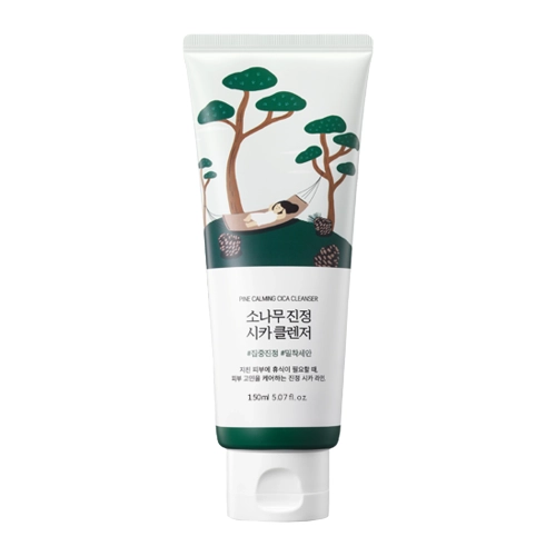 Round Lab - Pine Calming Cica Cleanser - Arclemosó Gél - 150ml
