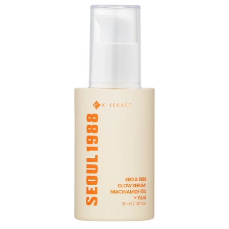 K-SECRET - SEOUL 1988 Glow Serum: Niacinamide 15% + Yuja - Ragyogtató Szérum - 30ml
