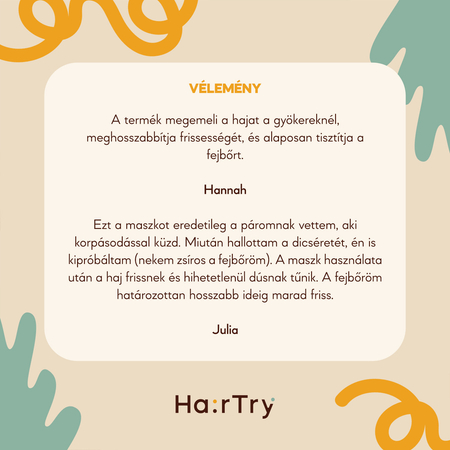 HairTry - Itch Be Gone - SOS Fejbőr Maszk - 50ml 