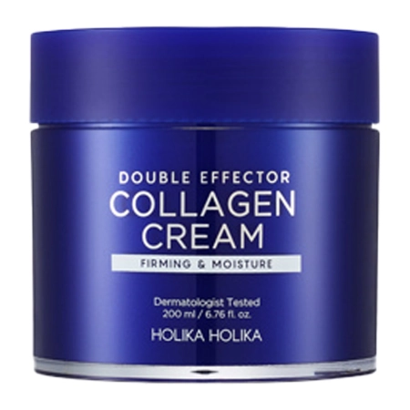 Holika Holika - Double Effector Collagen Cream - Ránctalanító Krém Kollagénnel és Hialuronsavval - 200ml