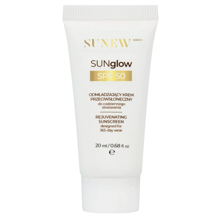 SunewMed+ - SUNglow SPF50 Fiatalító Fényvédő Arckrém - 20ml