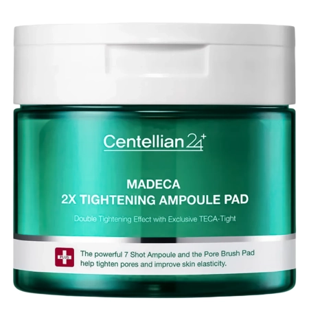 Centellian24 - Madeca Double Tightening Ampoule Pad - Arckorongok Feszesítő Szérummal - 60 db