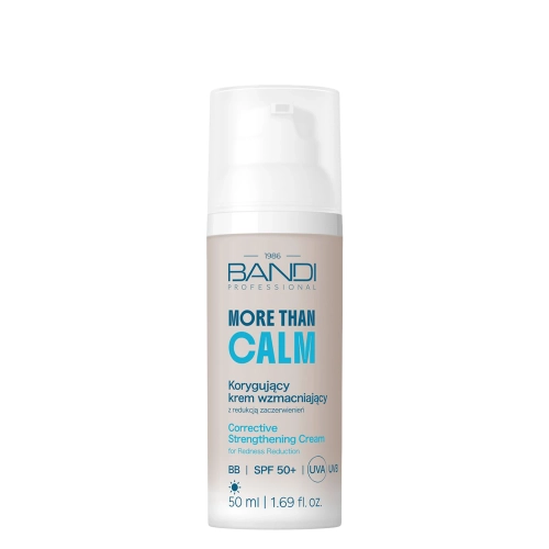 Bandi - More than Calm Kiegyenlítő, Bőrpír Elleni és Erősítő SPF 50+ Krém - 50ml