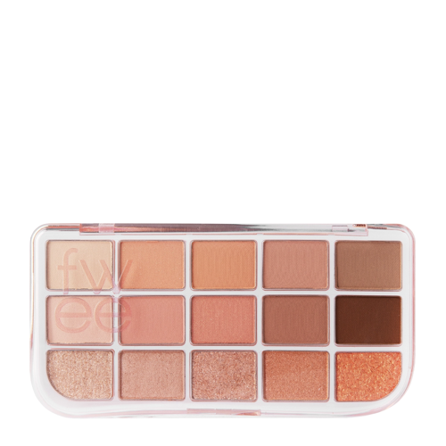 Fwee - More Mood Eyeshadow Palette - Szemhéjfesték Paletta - 02 More Than Coral - 11.5g