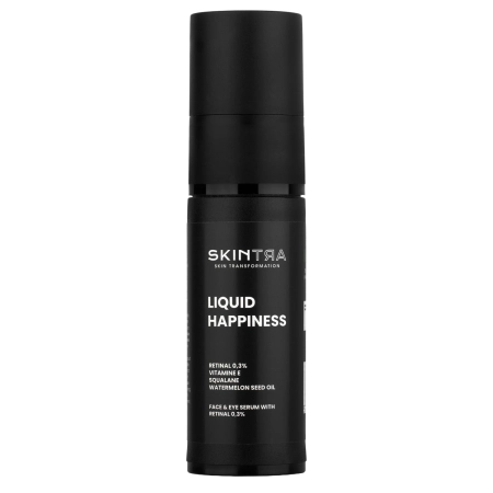SkinTra - Liquid Happiness - Szérum Arcbőrre és Szem Alá 0,3% Retinallal - 30ml