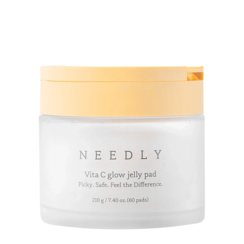 Needly - Vita C Glow Jelly Pad - Világosító C-vitamin Arckorongok - 60db/210g