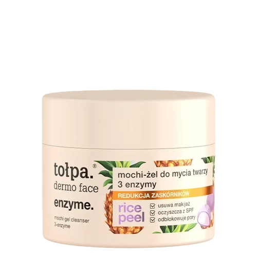 Tołpa - Dermo Face Enzyme - Mochi - Rice Peel - Arclemosó Gél 3 Enzimmel - 110g