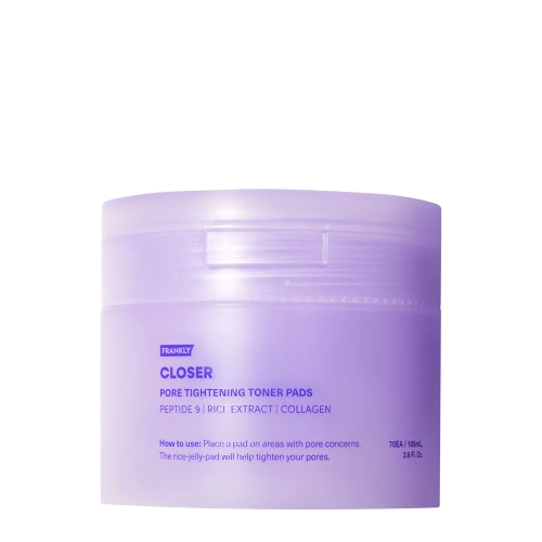 Frankly - Closer Toner Pads - Pórusszűkítő Arckorongok - 70 szt.