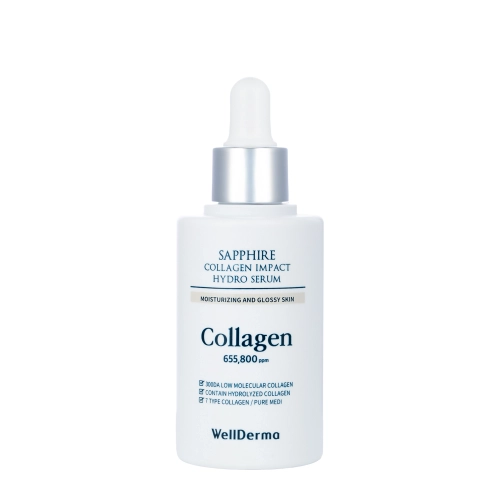 WellDerma - Sapphire Collagen Impact Hydro Serum - Hidratáló Arcszérum - 50ml