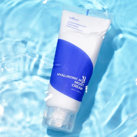Isntree - Hyaluronic Acid Moist Cream - Hyaluronsavas Hidratáló Krém - 100ml