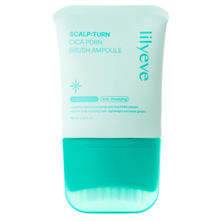 lilyeve - Scalp:Turn Cica PDRN Brush Ampoule - Korpásodás Elleni Fejbőr Ampulla - 100ml