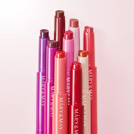Mary&May - Blooming Glow Lip - Színező Ajakbalzsam - 05 Deep Moor Lily - 1,7g