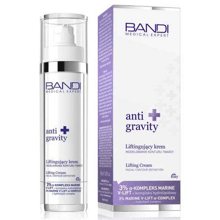 Bandi - Anti Gravity - Liftingelő és Kontúrformázó Arckrém - 50 ml